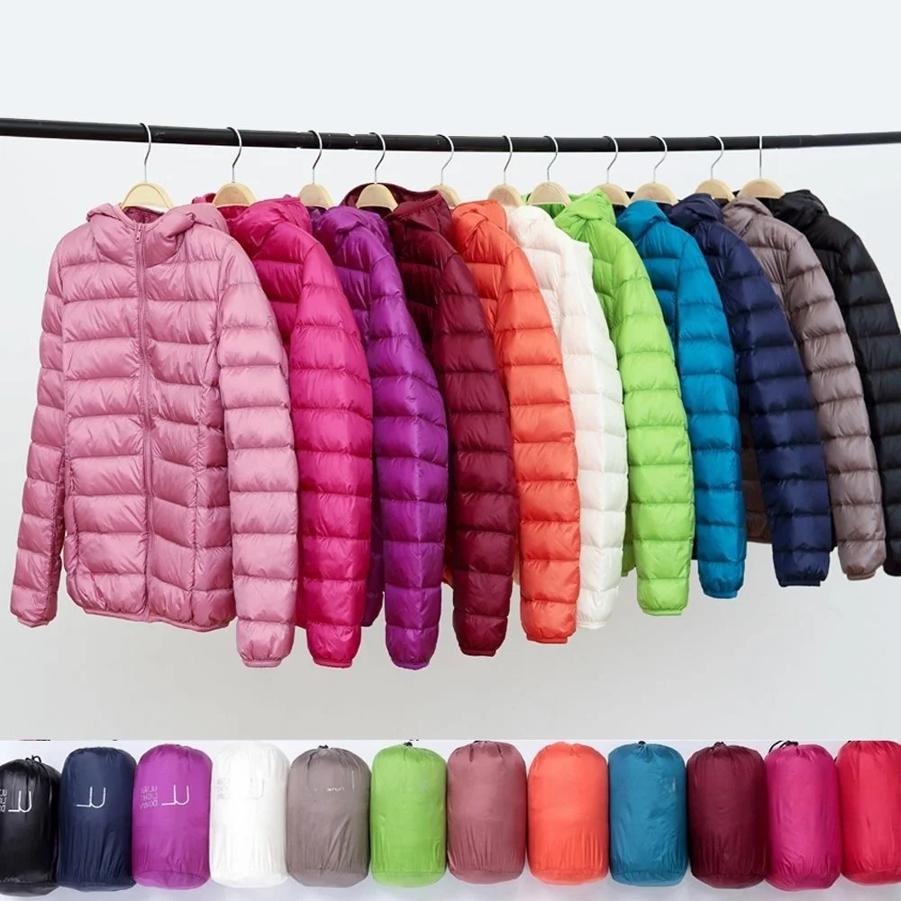 

Новинка 2024, модная осенне-зимняя пуховая хлопковая женская куртка с капюшоном, облегающая женская верхняя одежда с воротником-стойкой, большие размеры