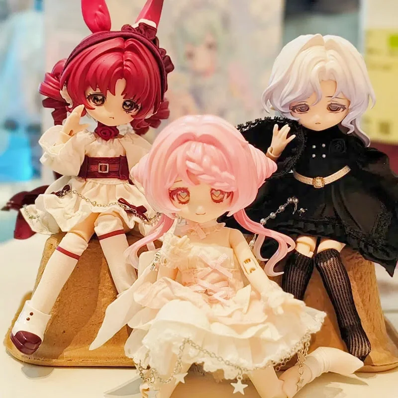 

Новый милый Бонни V3 метеорологический звездный язык Bjd слепая коробка Коллекционная игрушка масштаб 1/12 украшения ручной работы для игр и подарков