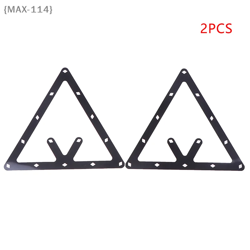 2-Pack Magic Billiard Ball Rack&Positioner|Thin Reusable Triangle for Fast,Accurate Pool Setup|Practical Table Sports Accessory