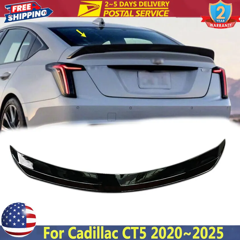 Gloss Black Rear Tr… - image