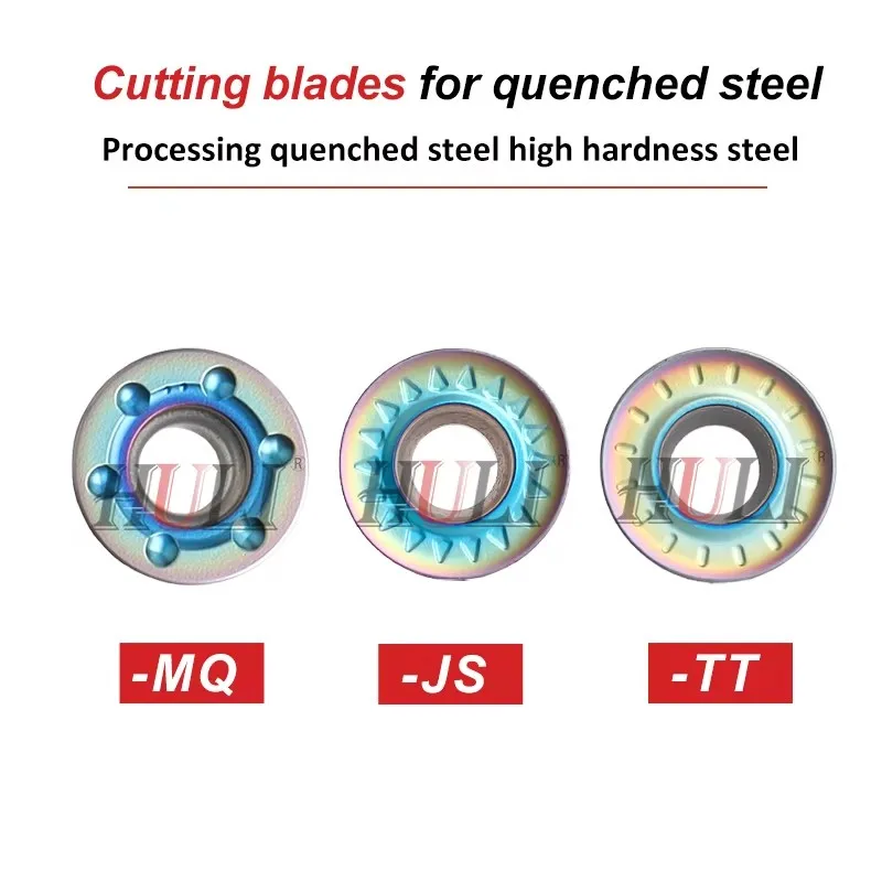 RPMT1003MO-TT RPMT10T3MOE-JS RPMT1204MO-TT RDMT1204MO-MQ TF618 DESKAR 100% Original Lathe Colorful High Hardness Milling Inserts