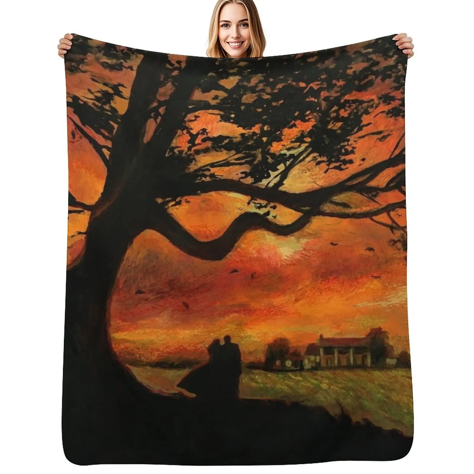 Gone with the wind - Gone with the wind Throw Blanket Warm Cozy Throw Blanket for Living Room Couch
