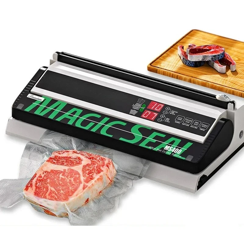 

MAGIC SEAL MS4005Машина для вакуумной упаковки пищевых продуктов Паковочная машина для сухой/влажной вакуумной упаковки