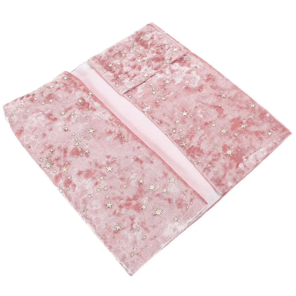 Custodia in tessuto resistente all'usura con copertura riutilizzabile per libri di testo, quaderni, diari, protezione antigraffio, libro pieghevole