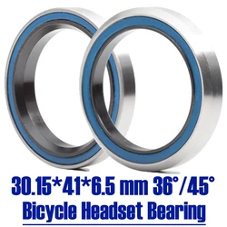 MH-P03K Bike Headset Bearings 30.15*41*6.5 mm 36/45 Degree (2 PCS) ACB Road MTB Angular Contact Bicycle Bearing ACB336 MH-P03 K