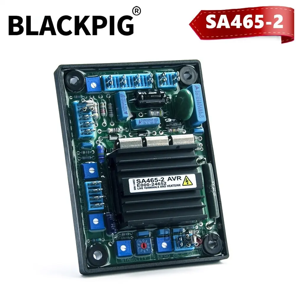 2026 Top Quality SA465-2 Brushless AVR Voltage Regulator Stabilizer Automatic Stabilizer Alternator Generator Parts