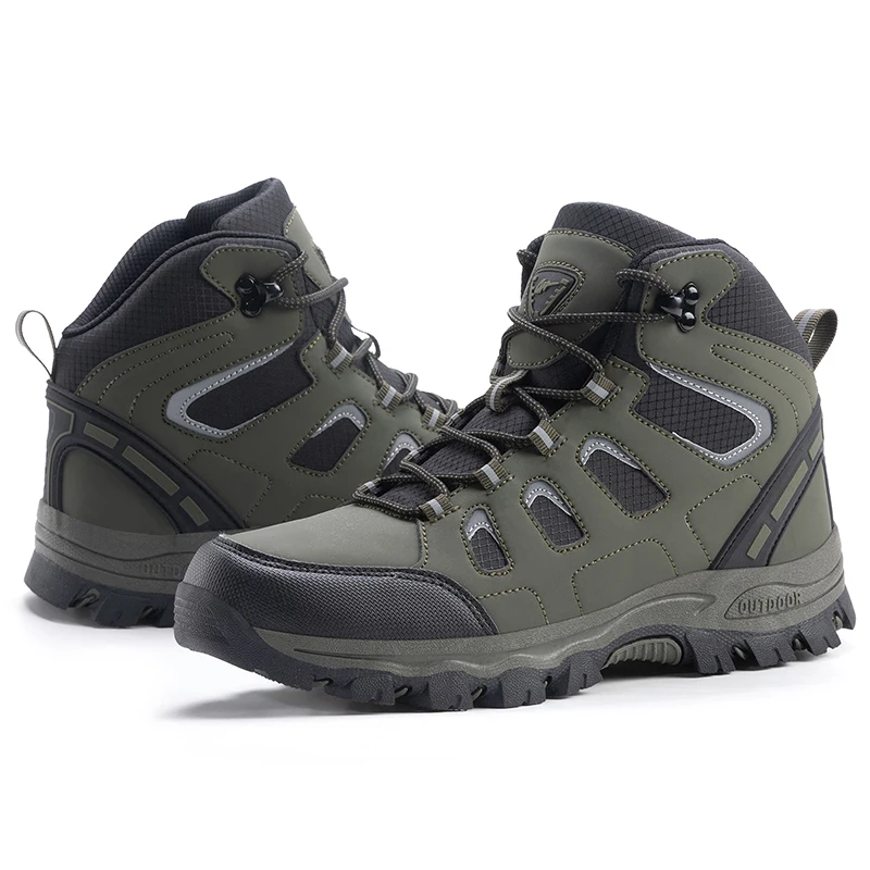 

Hiking Shoes Men's Outdoor Comfortable Combat Boots Men Durable Sports Breathable Casual Shoes Men