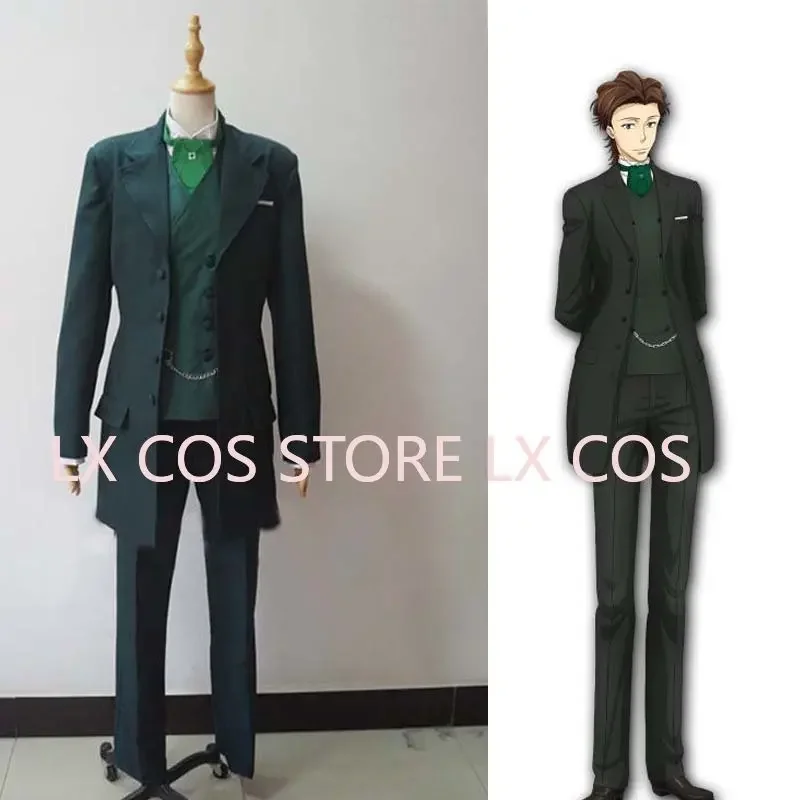 Yuukoku No Moriarty MORIARTY THE PATRIOT Albert James Moriarty Cosplay Costume Custom-made Cos Clothes