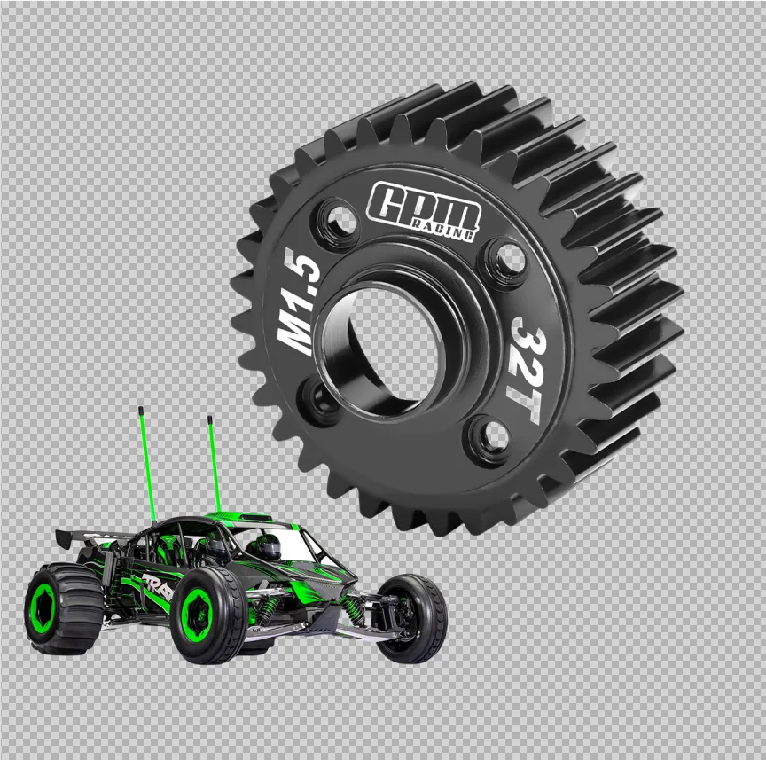 GPM TRAXXAS 1/6 Funco Pro Sand For 20CrMnTi Steel 32T Heavy-Duty Differential Gear