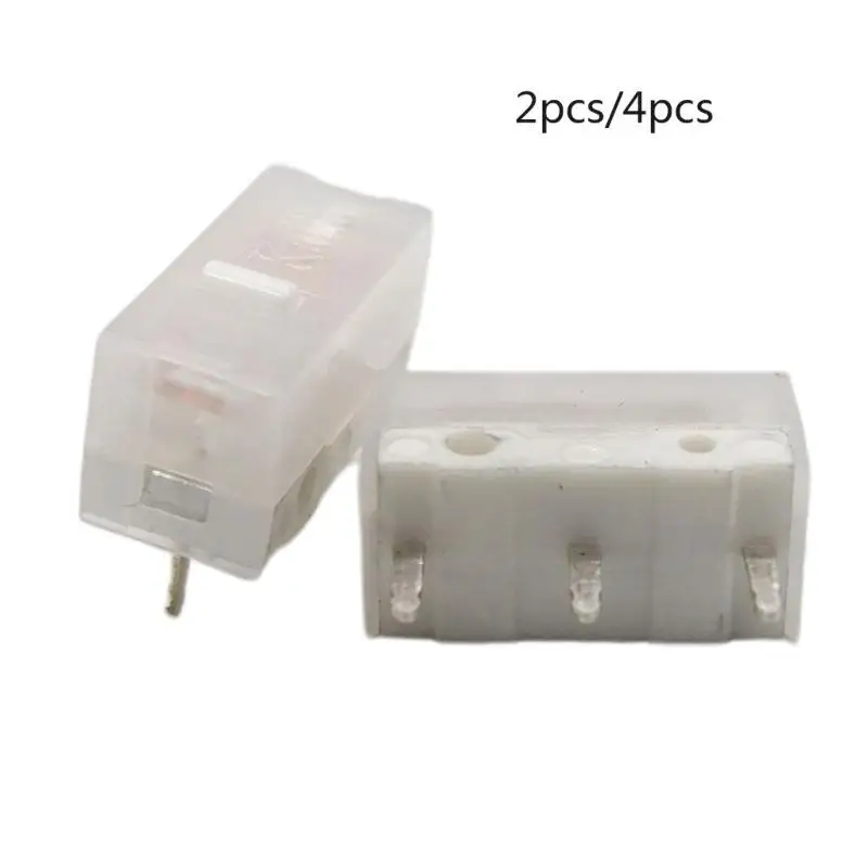 

652F оригинальная мышь Kailh White 8,0, микропереключатель, микрокнопка, золотой контактор, срок службы 100 миллионов кликов,