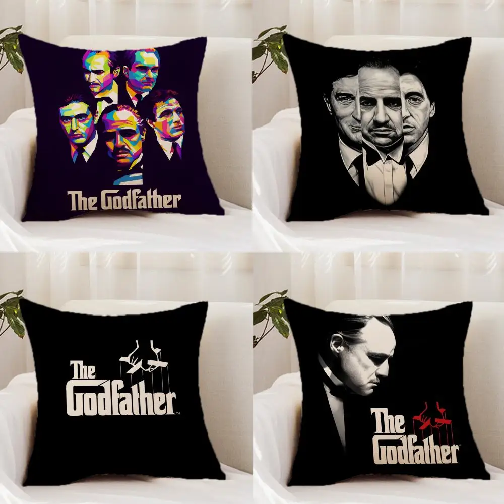 

The G-Godfather Movie Cushion Cover Premium Comfort Reversible Pillow Cover - Dual - Use Design for Home & Car