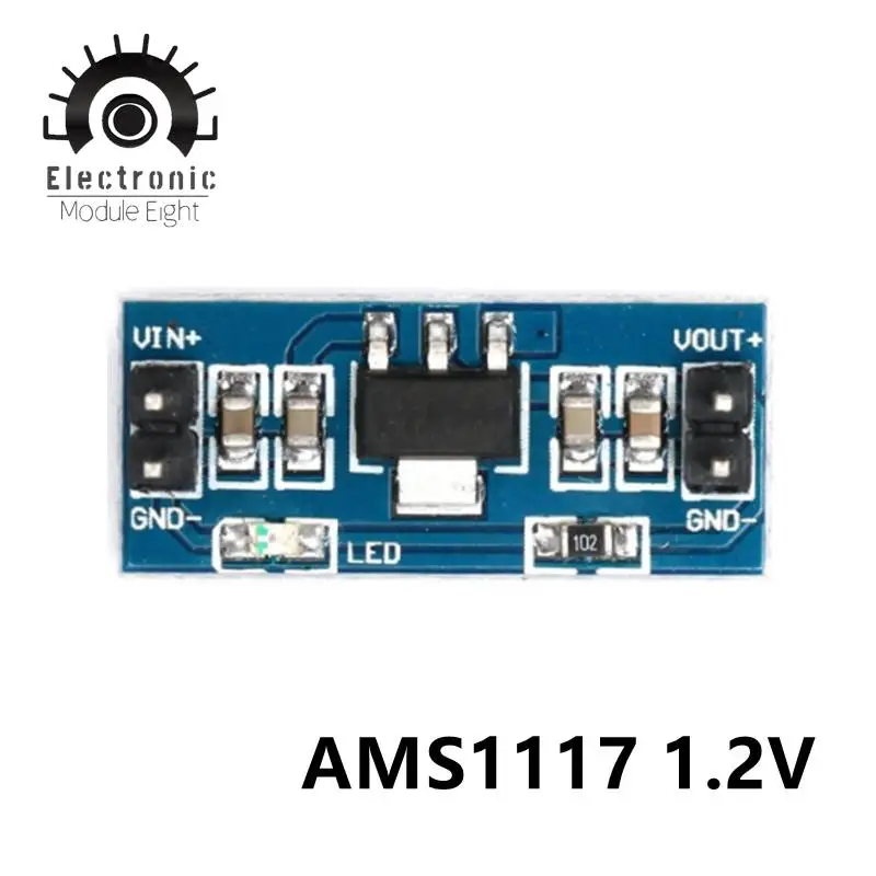1PCS AMS1117 1.2V 1.5V 1.8V 2.5V 3.3V 5V power supply module AMS1117-5.0V power module AMS1117-3.3V For diy kit