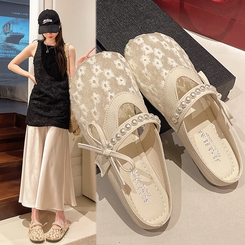

Women Summer Casual Breathable Sandals Trendy Open Toe Soft Sole Non Slip Beach Street Daily Dress Shoes
