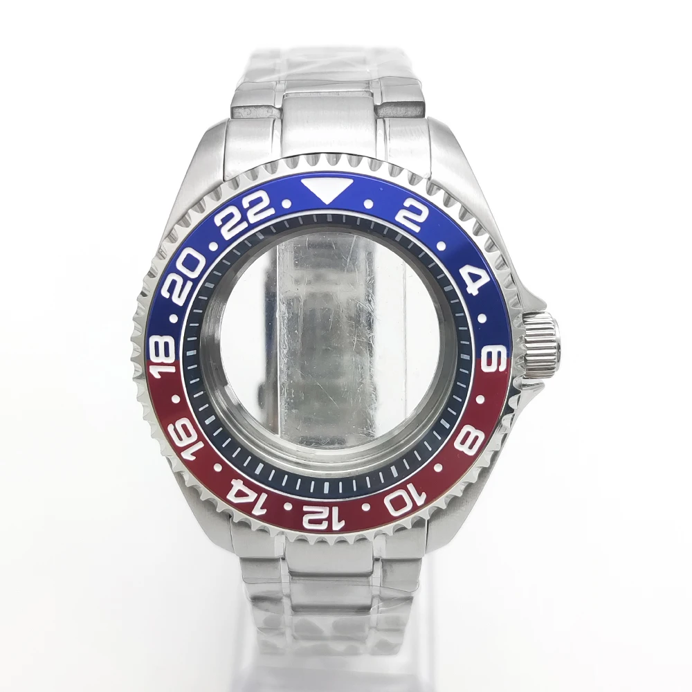 

New 42mm NH35 Automatic Mechanical Watch Sapphire Glass Waterproof 316L Stainless Steel For NH35/36 Movement 28.5mm Dial