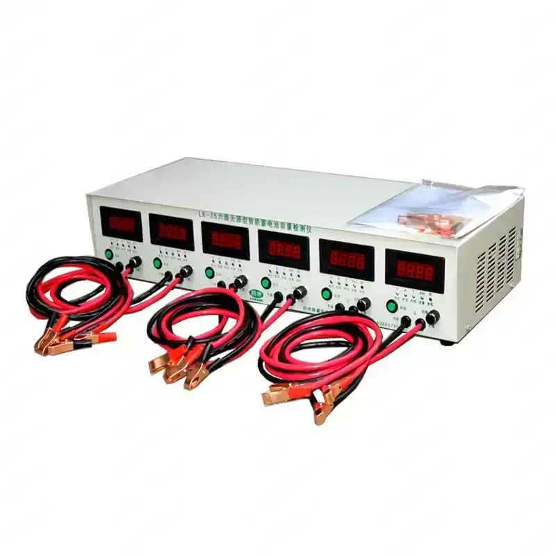 

LK-25 6-канальный тестер пассивного разряда аккумулятора, анализатор емкости аккумулятора LuKang EV, внешнее питание не требуется