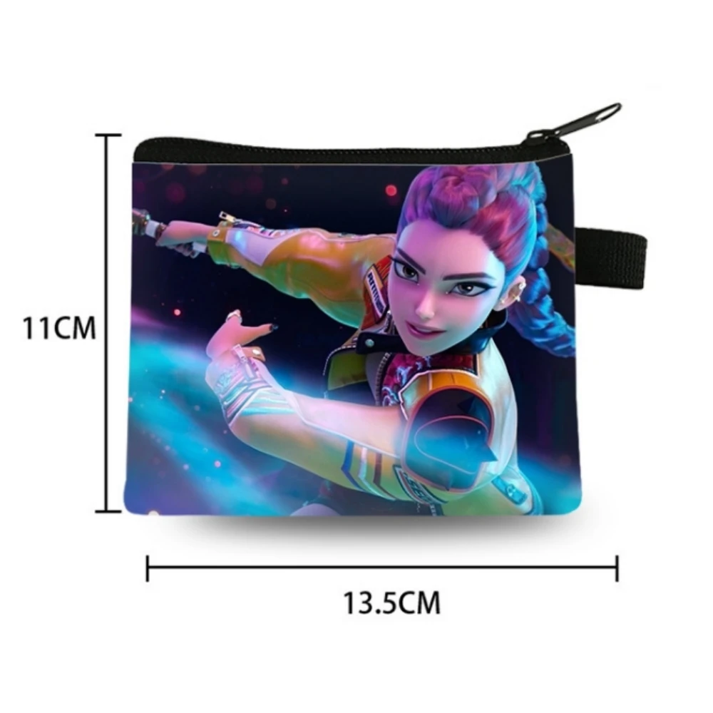 أنيمي Kpop شيطان الصيادين الحقيبة هنتركس رومي زوي ميرا محفظة لطيف صغير محفظة نسائية للعملات المعدنية تخزين حقيبة صغيرة للأطفال هدايا عيد الميلاد #6