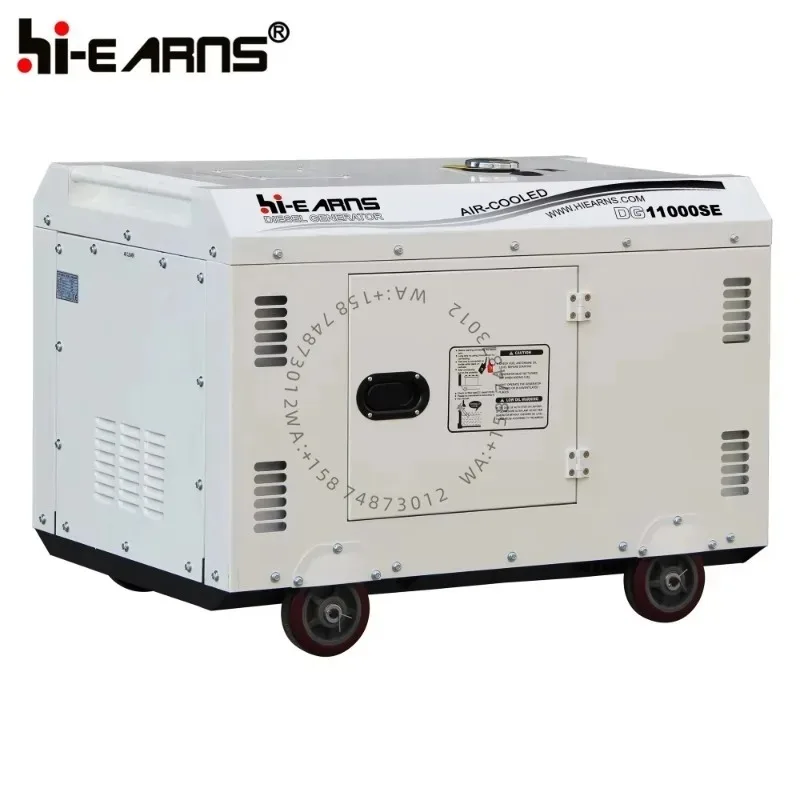 

10KVA Silent 220V Home Remote Start die sel Generator Price