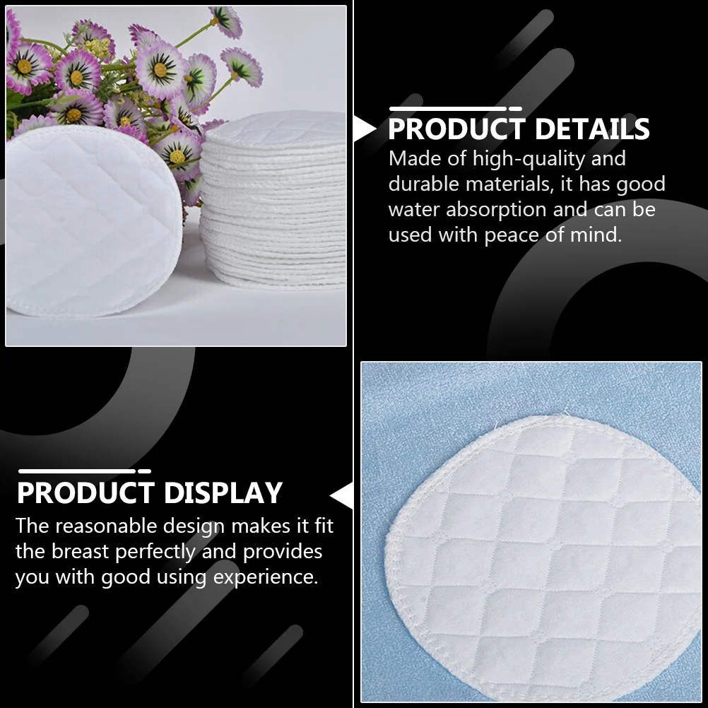 20 قطعة منصات التمريض قابل للغسل قابلة لإعادة الاستخدام منصات الثدي للرضاعة الطبيعية تسرب حماية مريحة صالح الرضاعة الطبيعية الحلمات غطاء