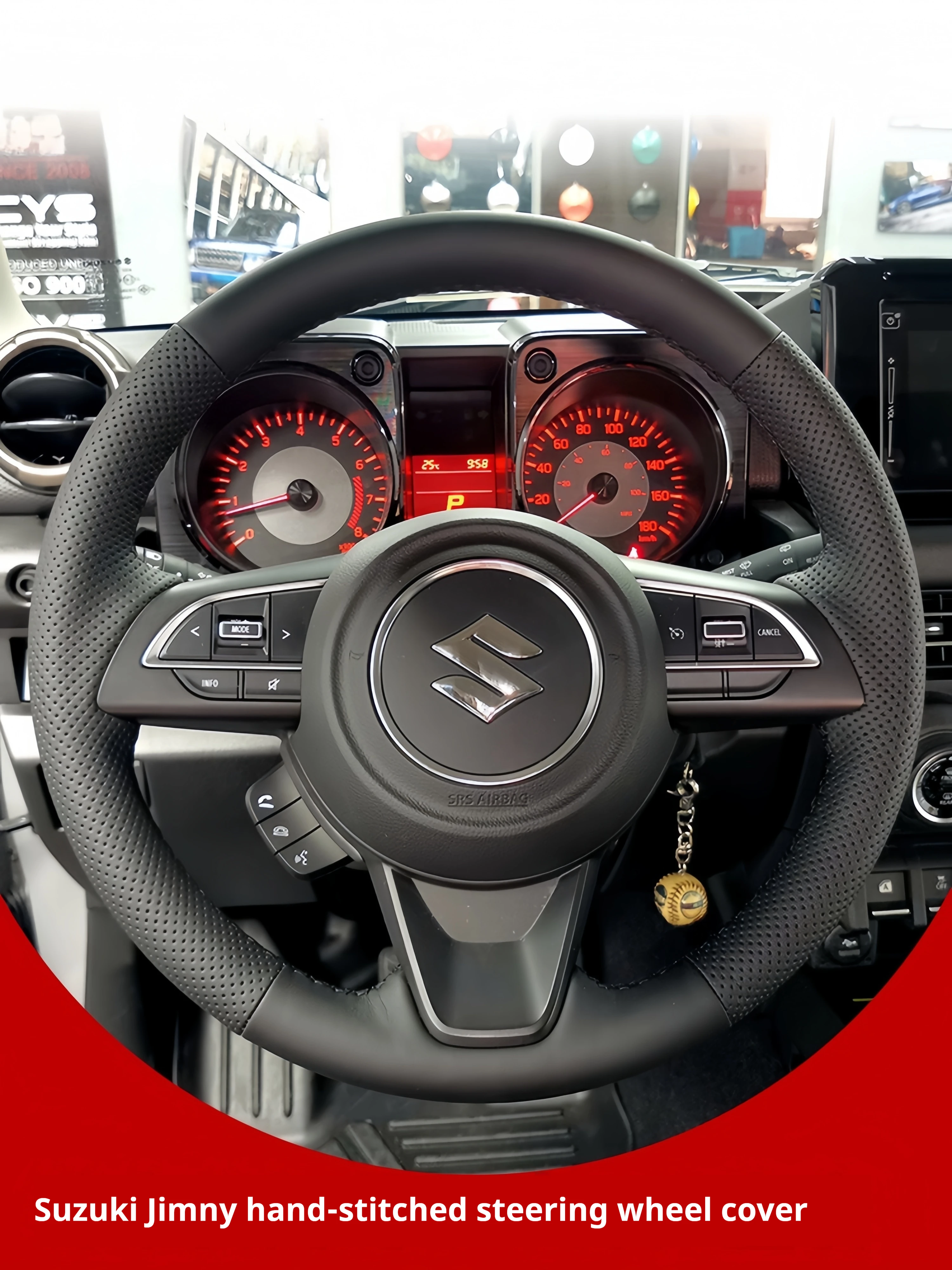 

Специальные чехлы на руль сшитые вручную для Suzuki Jimny