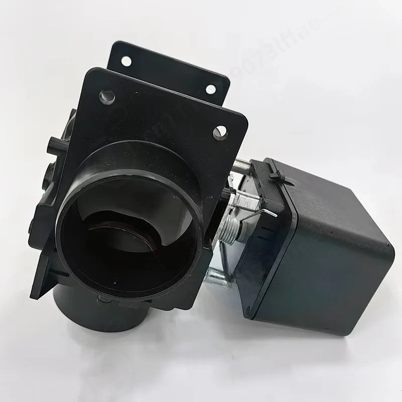 L‑Shape Industrial Washing Machine Drain Valve, 3 Inch 90 Degree, 220V 50‑60Hz, Electric Drainage Valve, Commercial Laundry