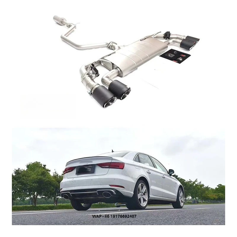 

ForAudi A3 1.4 1.8T 2.0T Exhaust Pipe Stainless Steel Material Muffler Straight Pipe