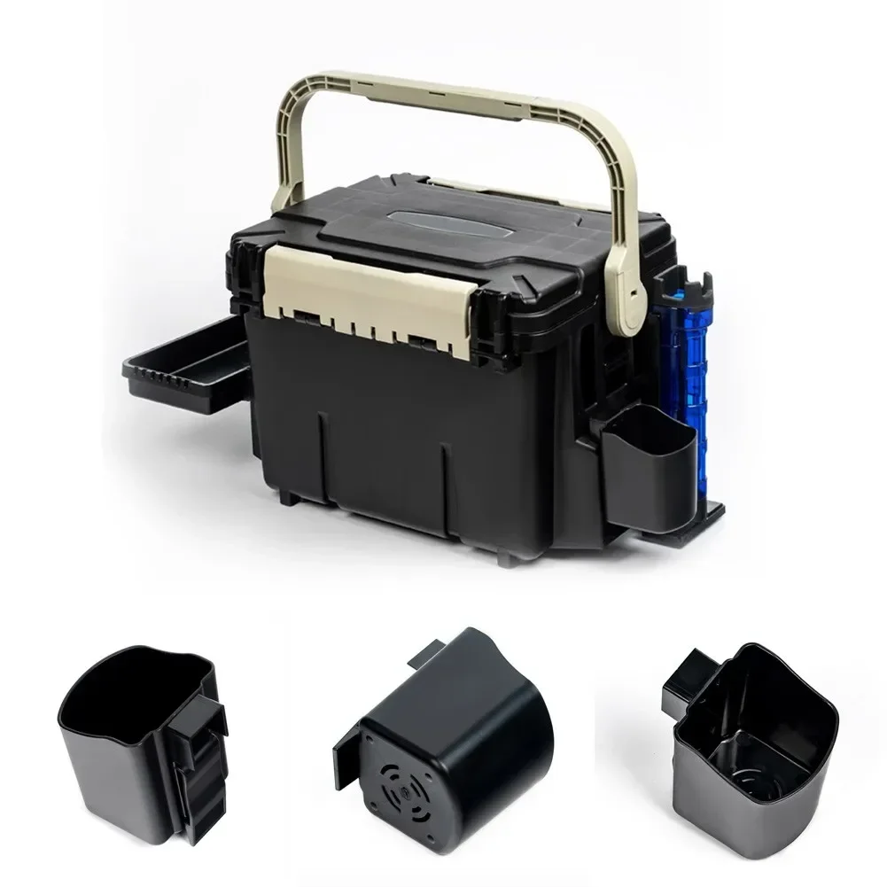 Accessorio per canna da pesca Portabicchieri inserito verticale per scatola MEIHO Bottiglia Zattera Lattine per bevande Contenitore per tazza Attrezzatura da pesca Strumento