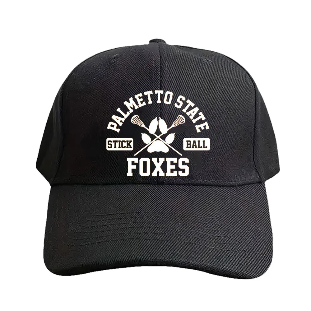 Palmetto State Foxes stick ball Caps Summer Adult Baseball Cap Adjustable with Curved Brim Duckbill Hat Protection Sun Hats
