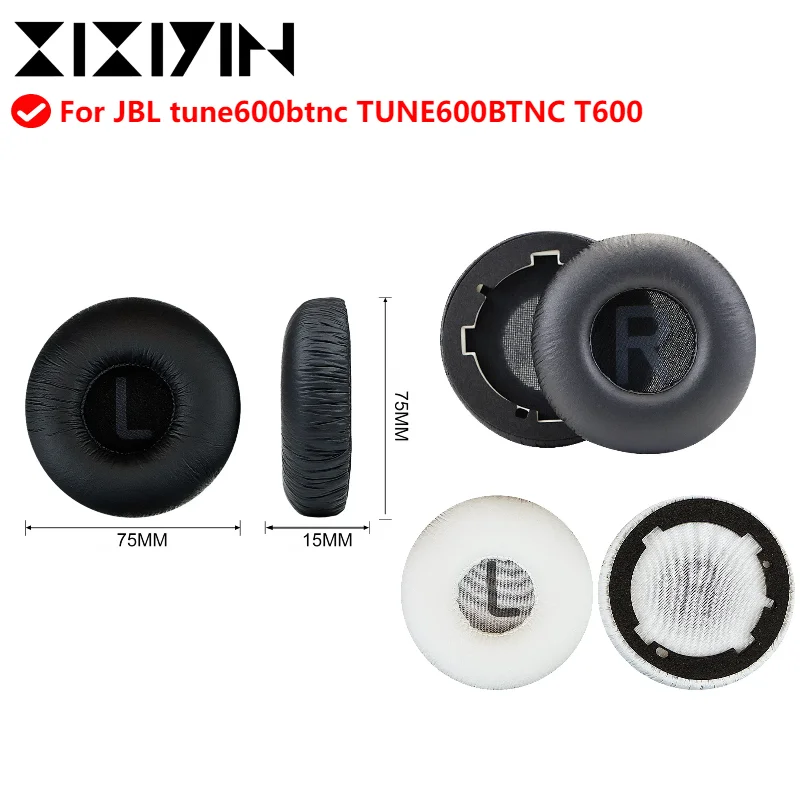 

Replacement Ear pads for JBL Tune600BTNC T600BT T660NC Headphones Memory Foam Ear Cushions High Quality Earpads headset Leather