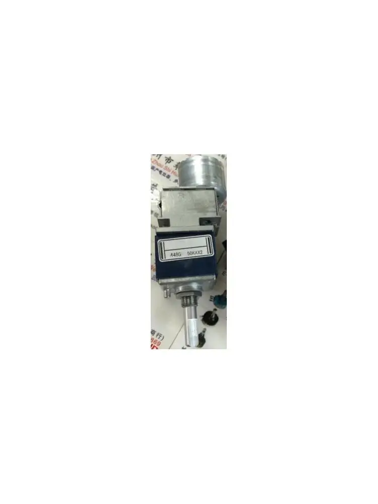 Hot sales 1pcs/lot Japan ALPS RK27-type dual-motor potentiometer A50K handle 25MMF 6 feet