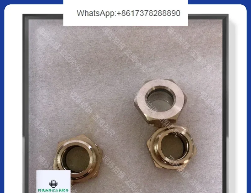 

Винтовой воздушный компрессор, зеркало для просмотра масла, стекло, прозрачная шестиугольная винтовая круглая этикетка, зубья 26, материал из алюминиевого сплава