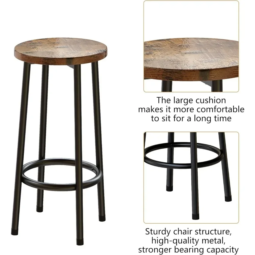 Kitchen Island with Storage &  Stools, Piece Dining Table Set, Space Saving Kitchen Island with Shelves Kitchen Island