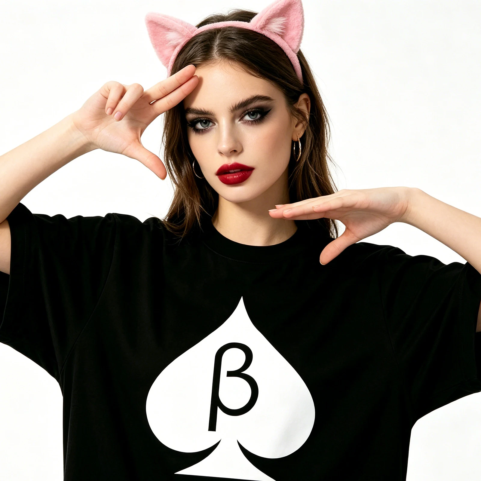 Black Queen of Spades QOS Graphic Tee Shirt Sexy Hotwife Top Adult Humor Fun Flirtation Style Naughty Streetwear Women Tops