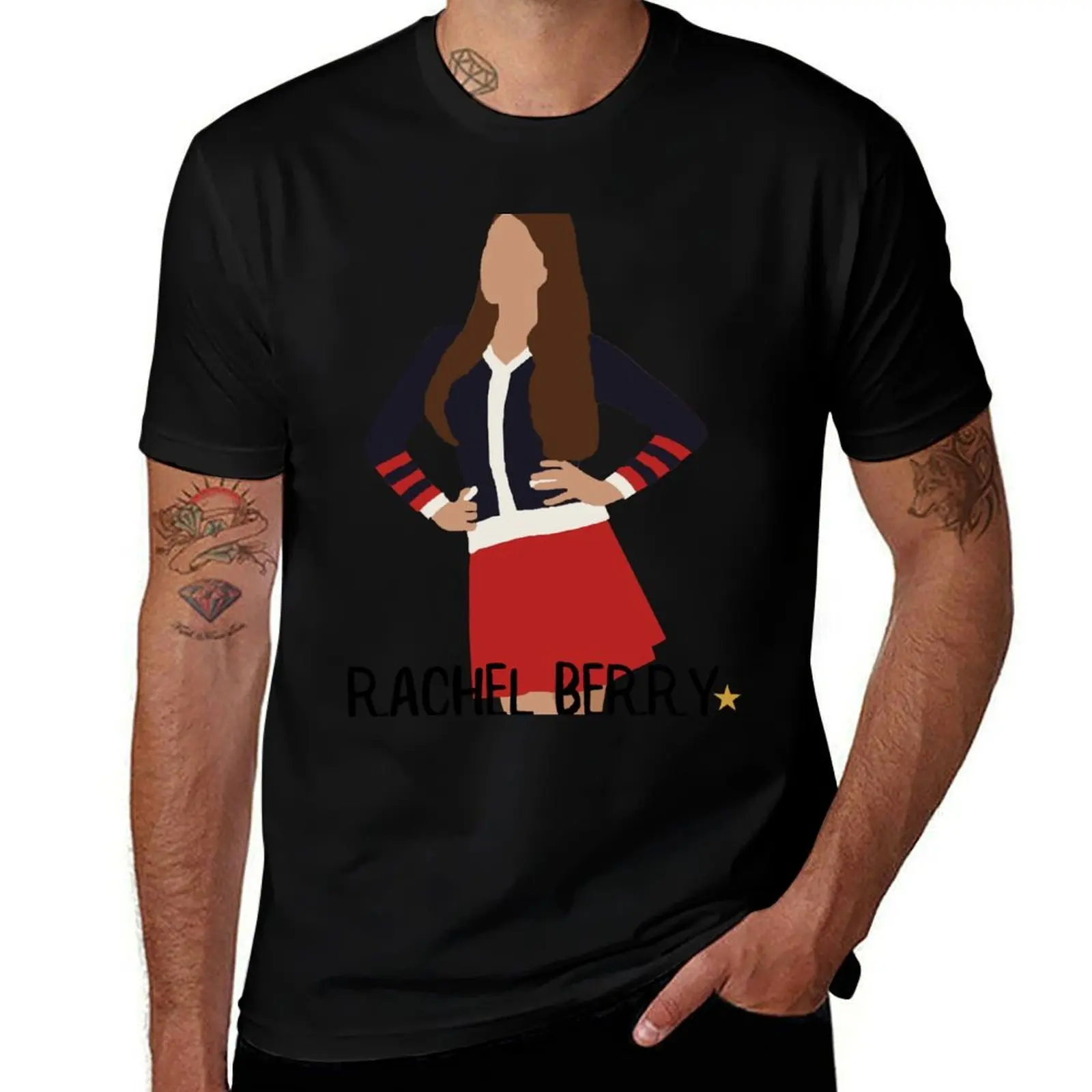 

Rachel Berry | Glee T-Shirt man t shirts for men anime t shirts oversize T-Shirt