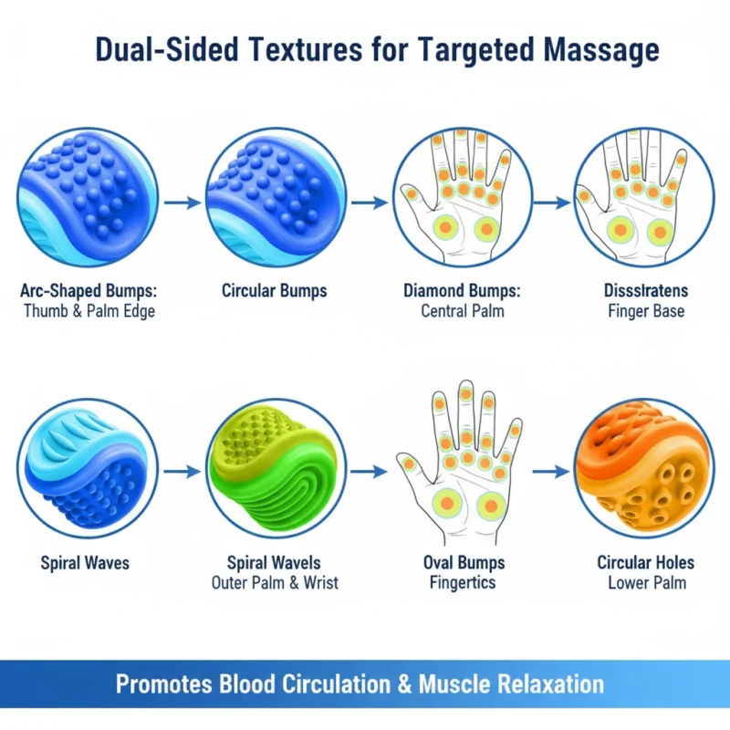 ألعاب فيدجيت حجر حسي للأطفال 3 عبوات ألعاب حسية مزخرفة مزدوجة الجوانب للأطفال من التوحد يهدئ التوتر الهادئ #6