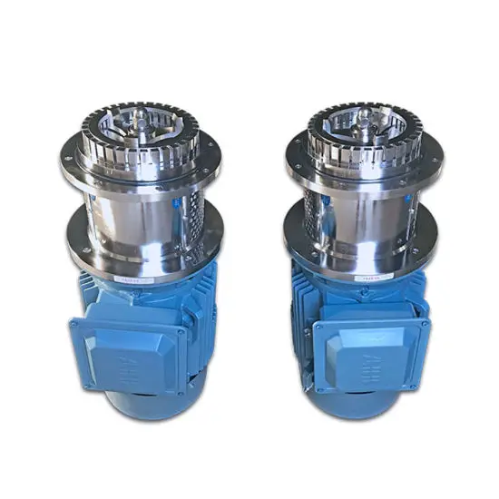 Cream/cosmetics Mixing tank with High Shear Emulsifier Mixer/ Homogenizer/bottom Entry Mixer