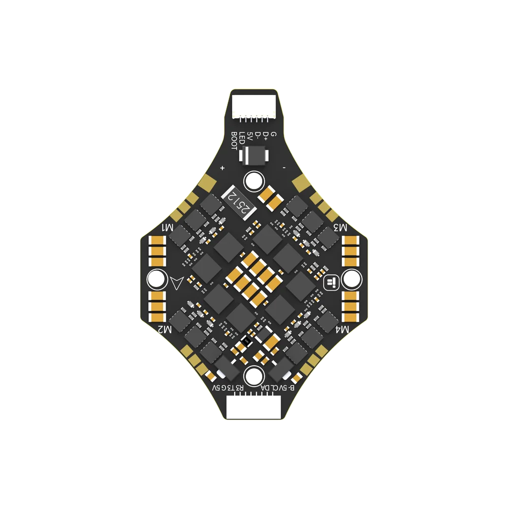 iFlight BLITZ F7 AIO HD Flight Control 20A ESC 2-6S with 25.5*25.5mm Mounting holes for Defender 25