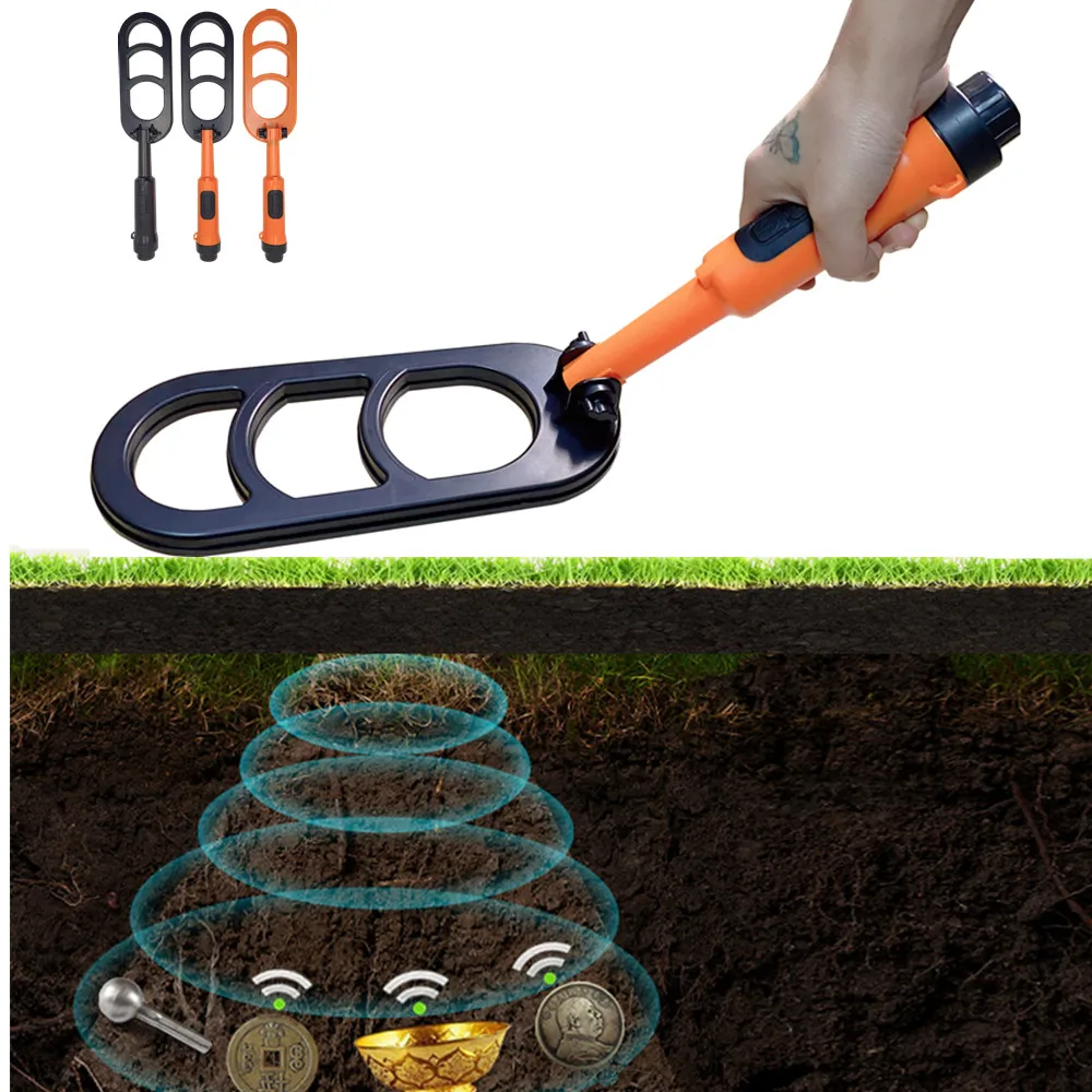Scuba Metal Detector 2023 Waterproof Folding Pulse Coil Underwater Pinpointer Dive Gold Detecting Tool For Treasure