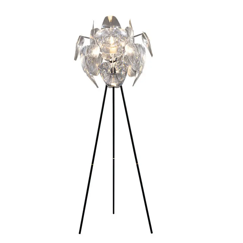 Italian designer art pine cone floor lamp light luxury living room bedroom sofa atmosphere vertical high-end decorative lamp