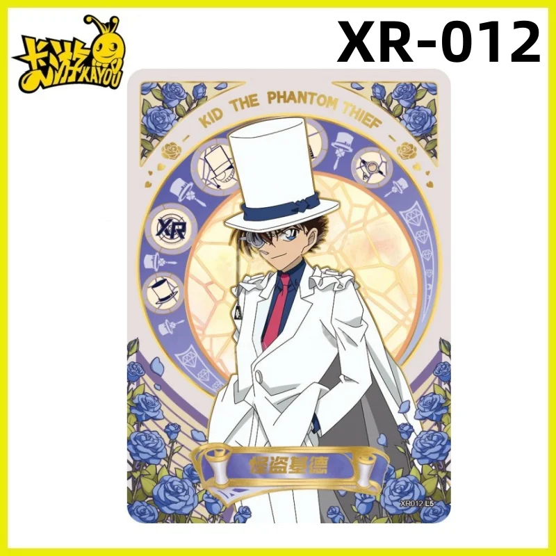 Original Box Spiel Hobbys Sammlung Karte Name Detektiv Conan Klassische Anime Charakter Kaito Rachel Moore Kinder Geschenk