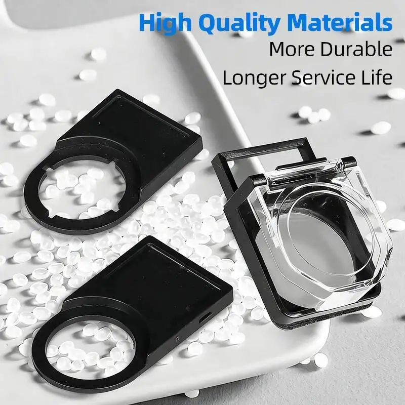 Etichetta fai-da-te 16/22/25/30mm Cornice adesiva Accessorio dell'interruttore a pulsante Indicatore luminoso Segnale luminoso Scatola di distribuzione elettrica