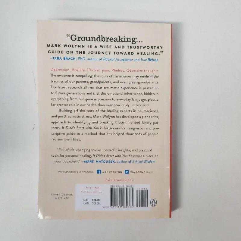 Il n'a commence pas avec vous. Le livre de poche Mark Walling Comment le traumatisme familial hérité forme nous et termine le cycle. Livres