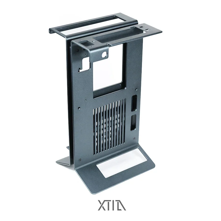 [Xproto-N] XTIA A4ITX open long display card mini portable all aluminum vertical vertical chassis