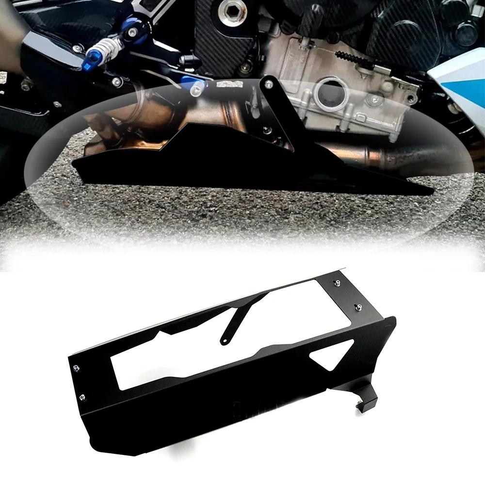 For BMW S1000R S1000R 2021 2022 2023 New Accessories Belly Pan Engine Exhaust cover Exhaust trim ﻿