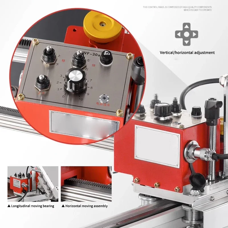 CG1-2H Semi-Automatic Flame Cutting Machine H-Shaped Steel Sheet Adjustable Multi-Dimensional Cutting Aluminum Alloy Guide Rail