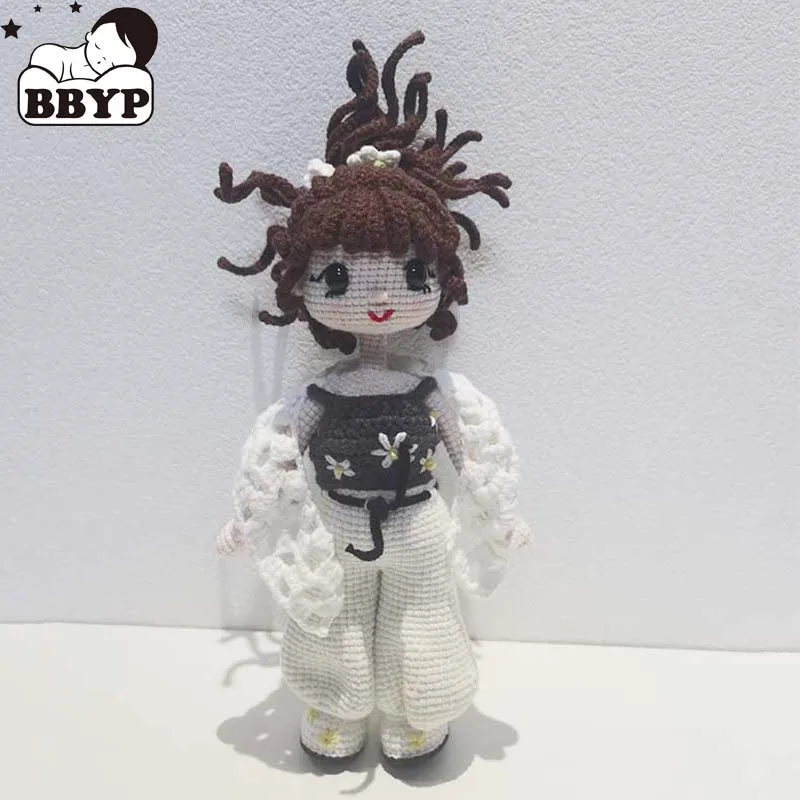 

Вязаная кукла ручной работы, вязаная крючком майя для девочек, вязаные крючком куклы для дома, аксессуары, игрушки для рукоделия, украшения