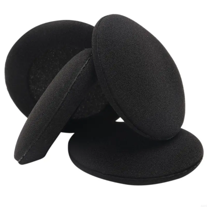 

K9FC 6pcs Elastic Ear Pads Covers for 60mm Diameter Headphone Cushion Earmuffs