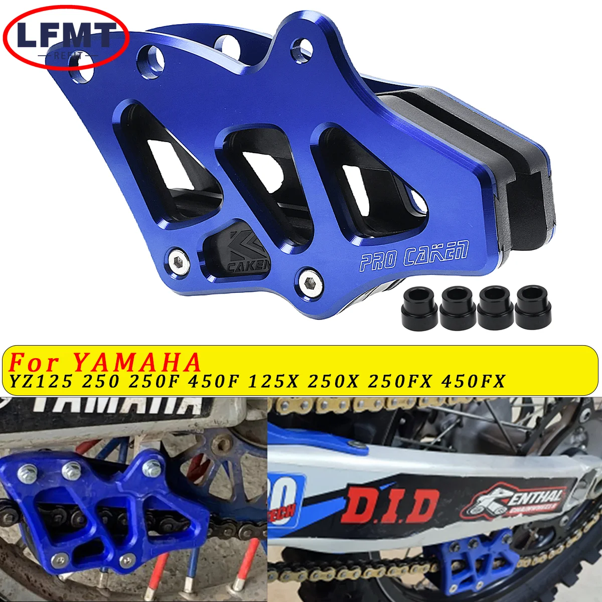 

Motorcycle Chain Guide Guard Protection For Yamaha YZ125 250 250F 250FX 450FX 450F 125X 250X WR250F WR450F 2007-2022