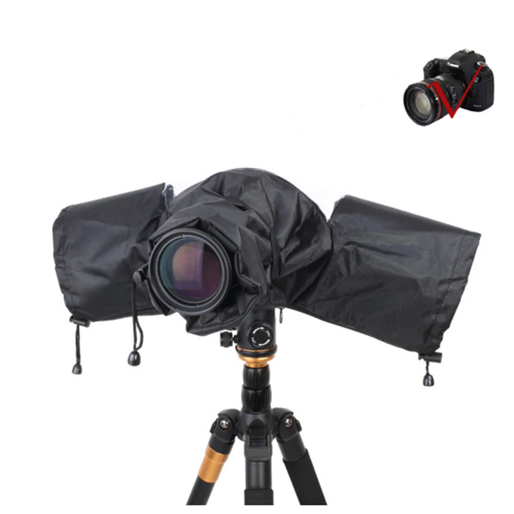 Profesjonalna osłona na lustrzankę cyfrową Wodoodporna, odporna na deszcz, miękka torba na aparat Canon Nikon Pendax ForSony DSLR