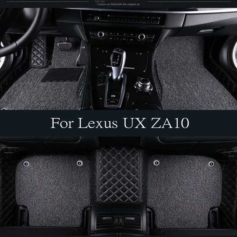 Tapetes de carro tpe para lexus ux za10 200 250h 2019 ~ 2023 almofadas de couro resistentes à sujeira de luxo lhd tapetes de pé tapete de porta-malas automático