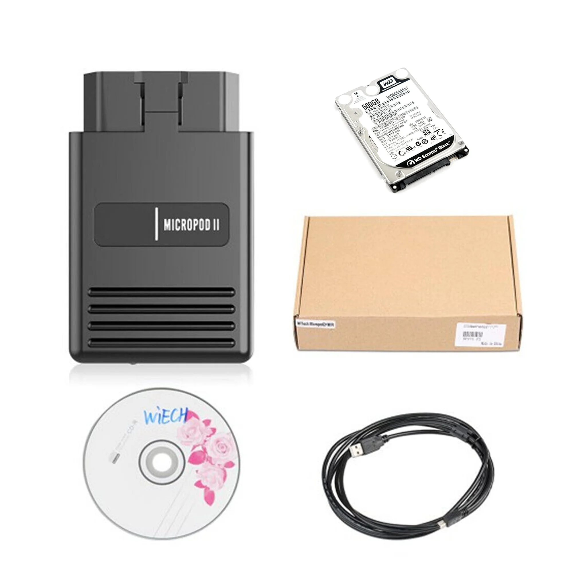 MicroPod 2 wiTech V17.04.27 for Chrysler Dodge Jeep Fiat Car Diagnostic Tool WIFI
